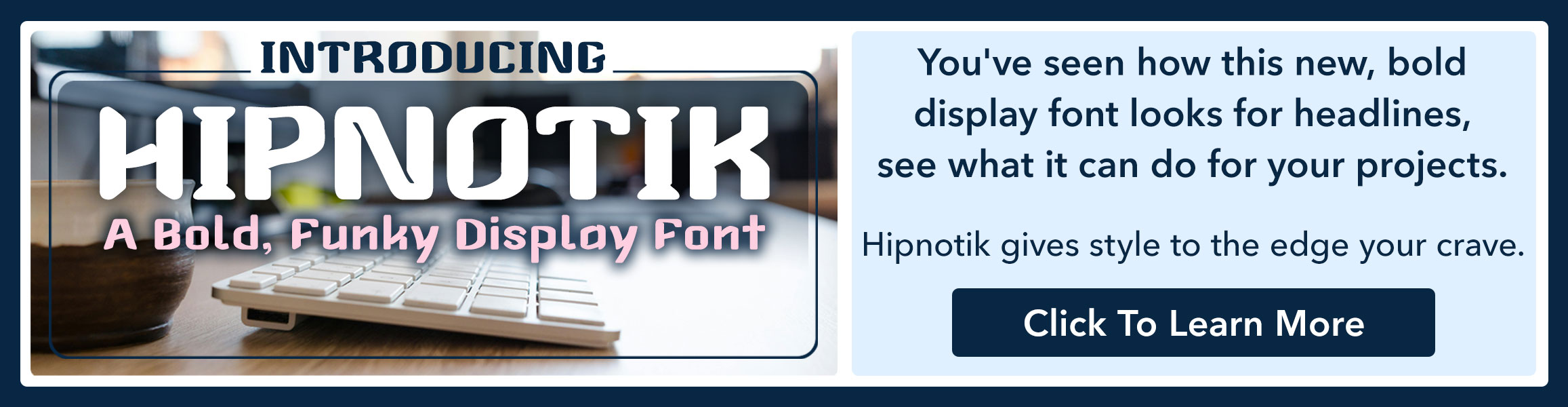 hipnotik font banner image