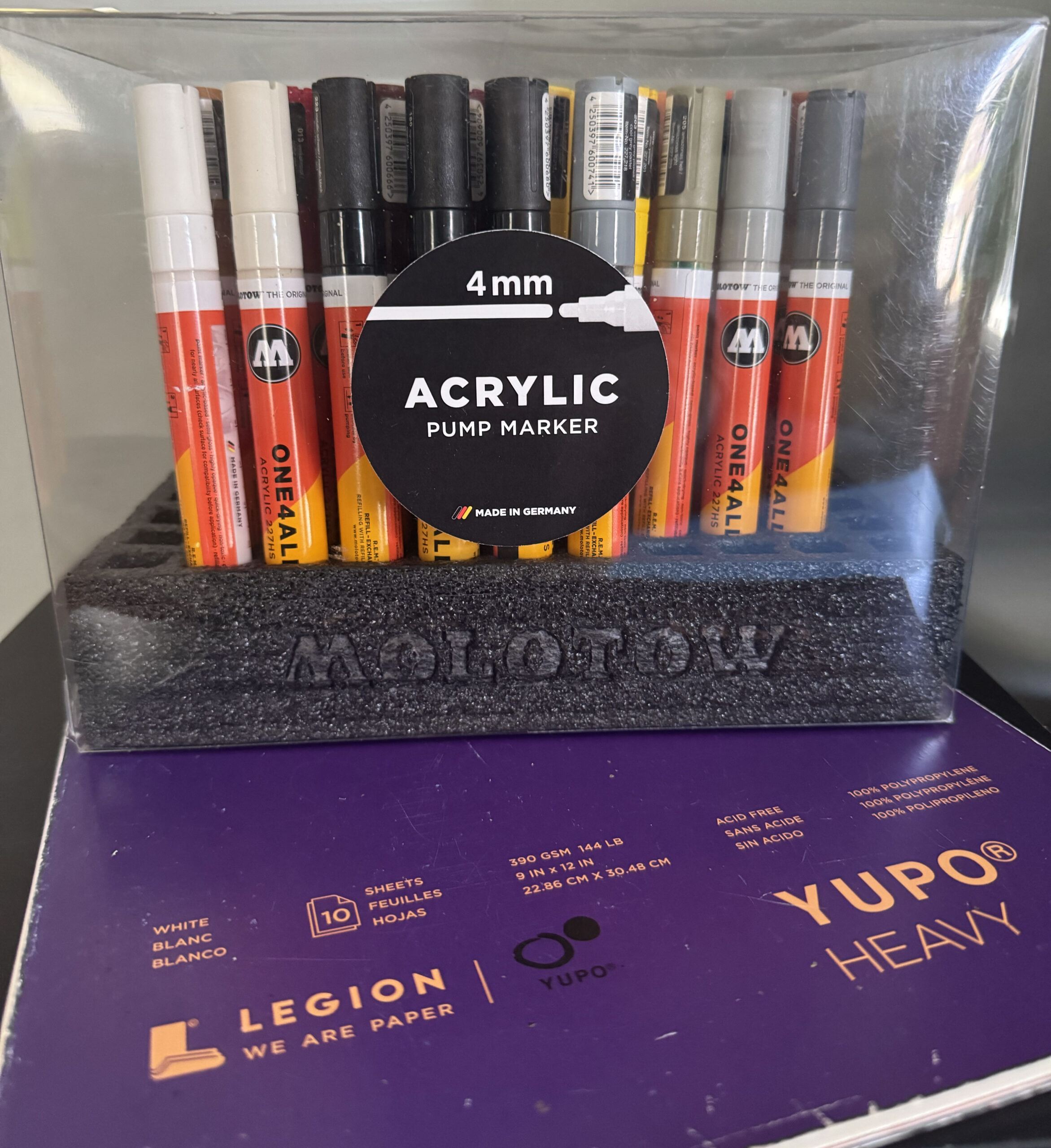 Molotow Markers & Yupo Heavy Paper